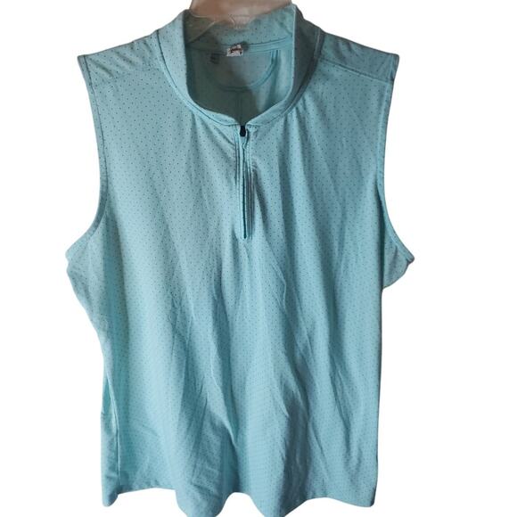 Under Armour Heat Gear Quarter Zip Tan, XL - Picture 1 of 5